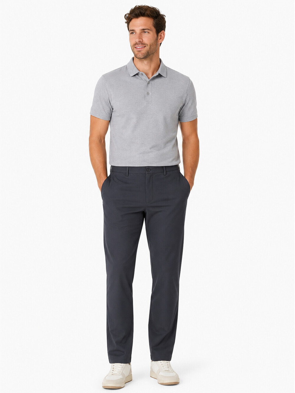 Men's Stretch Fabric, Lightweight Dark Navy Quick-Drying Pant Sz 38W*30L